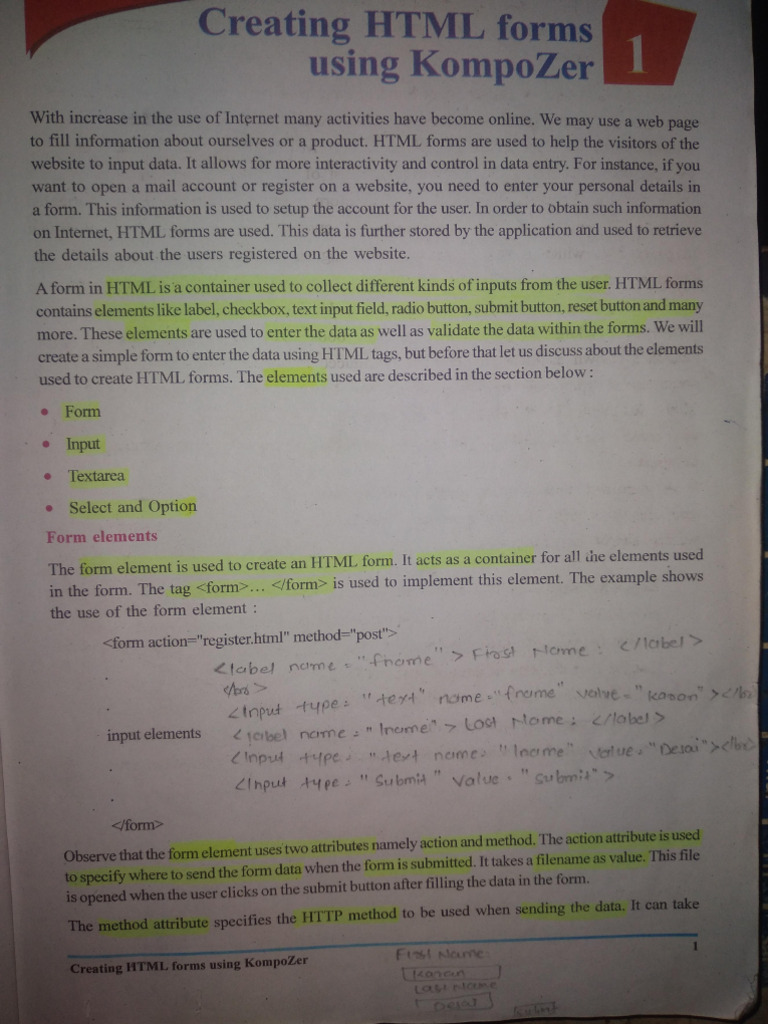 Textbook Underline | PDF