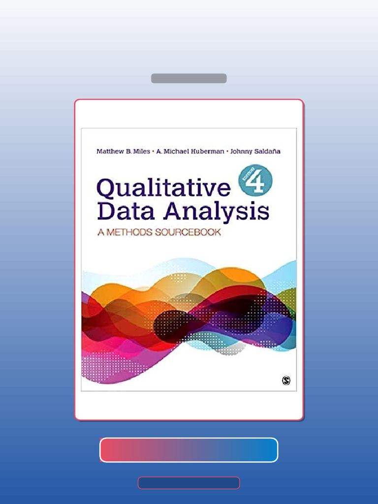 Qualitative Data Analysis a Methods Sourc 4th Edition E-book Testbank ...