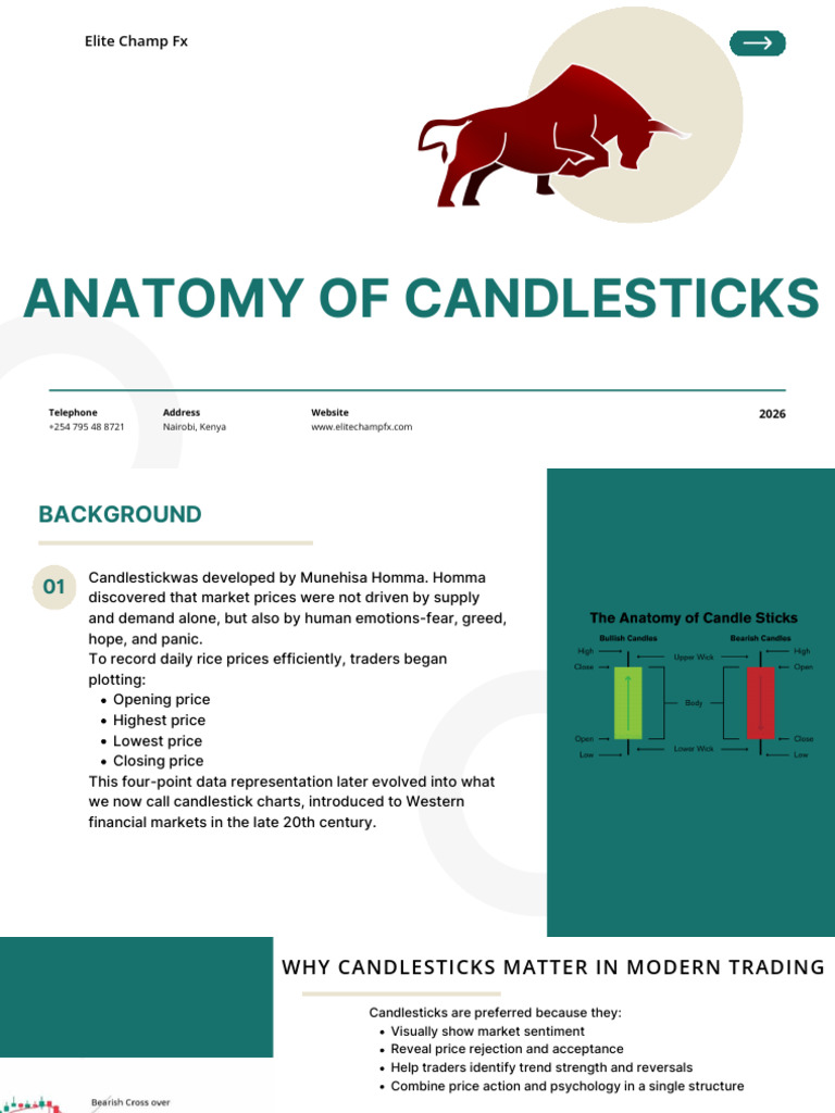 Understanding Candlestick Anatomy | PDF | Market Trend | Prices