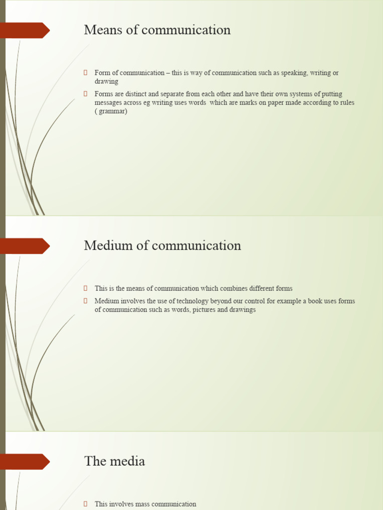 Understanding Communication Methods | PDF | Communication | Cognition