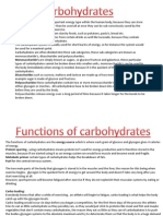 Carbohydrates, Fats and Proteins