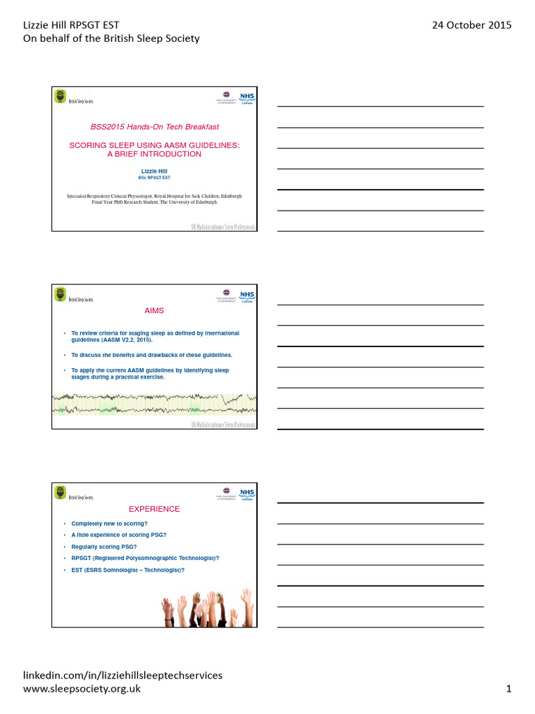 AASM Guidelines for Sleep Scoring | PDF | Sleep | Neuroscience