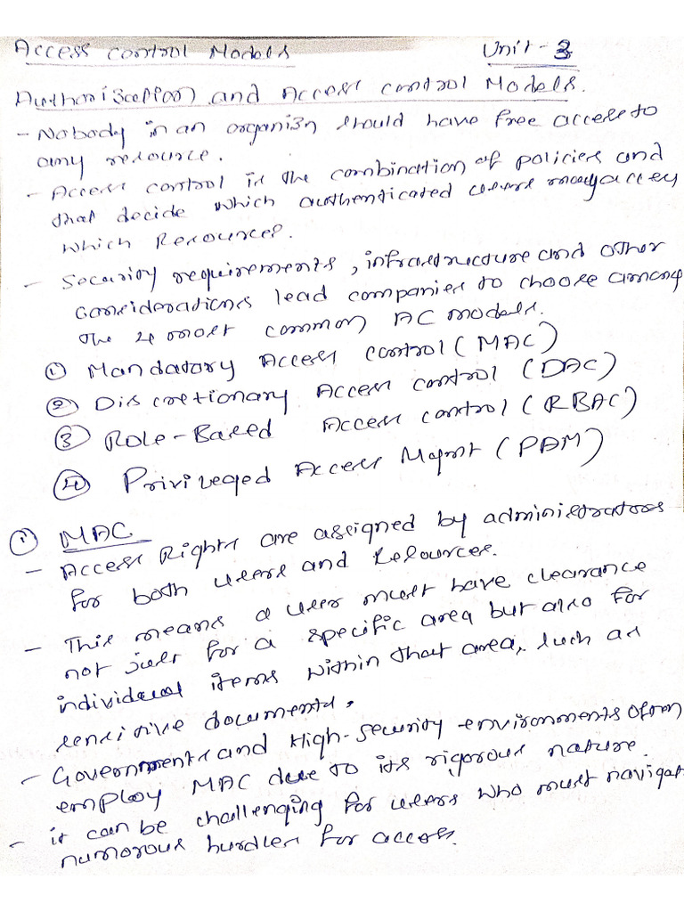 IAM Module 3 Notes | PDF