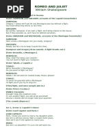 Romeo & Juliet Stage Play Script | PDF | Characters In Romeo And Juliet ...