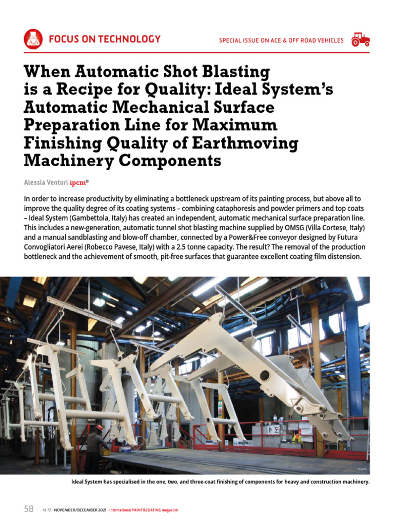 Ideal System by OMSG IPCM N 72 Novembre Dicembre En | PDF | Paint | Coating