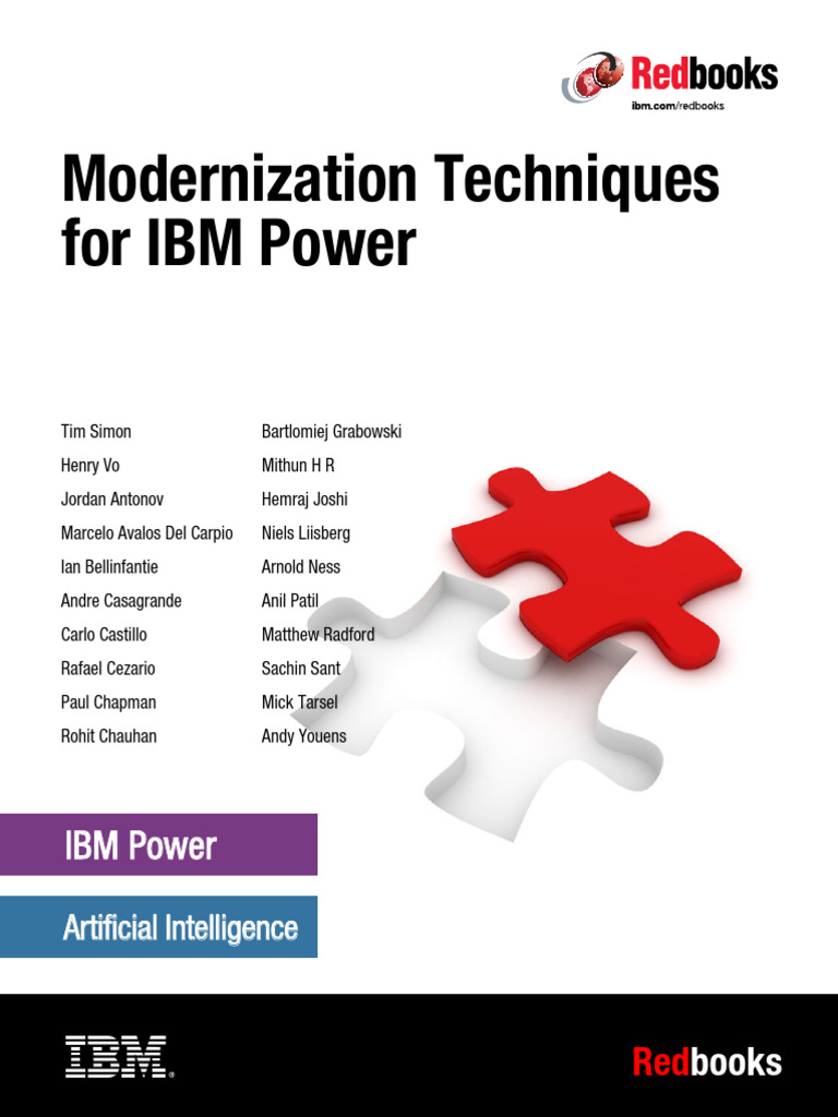 Modernization Techniques for IBM Power | PDF | Patent | Cloud Computing