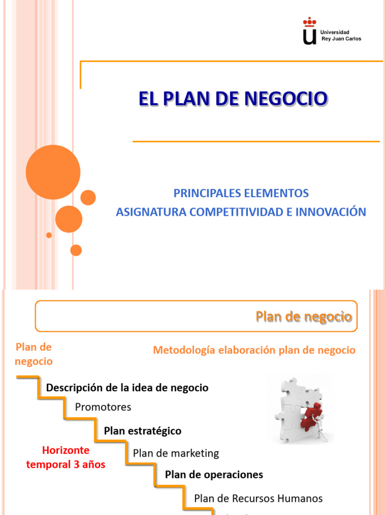 Elementos Clave de un Plan de Negocio | PDF | Plan de negocios | Marketing