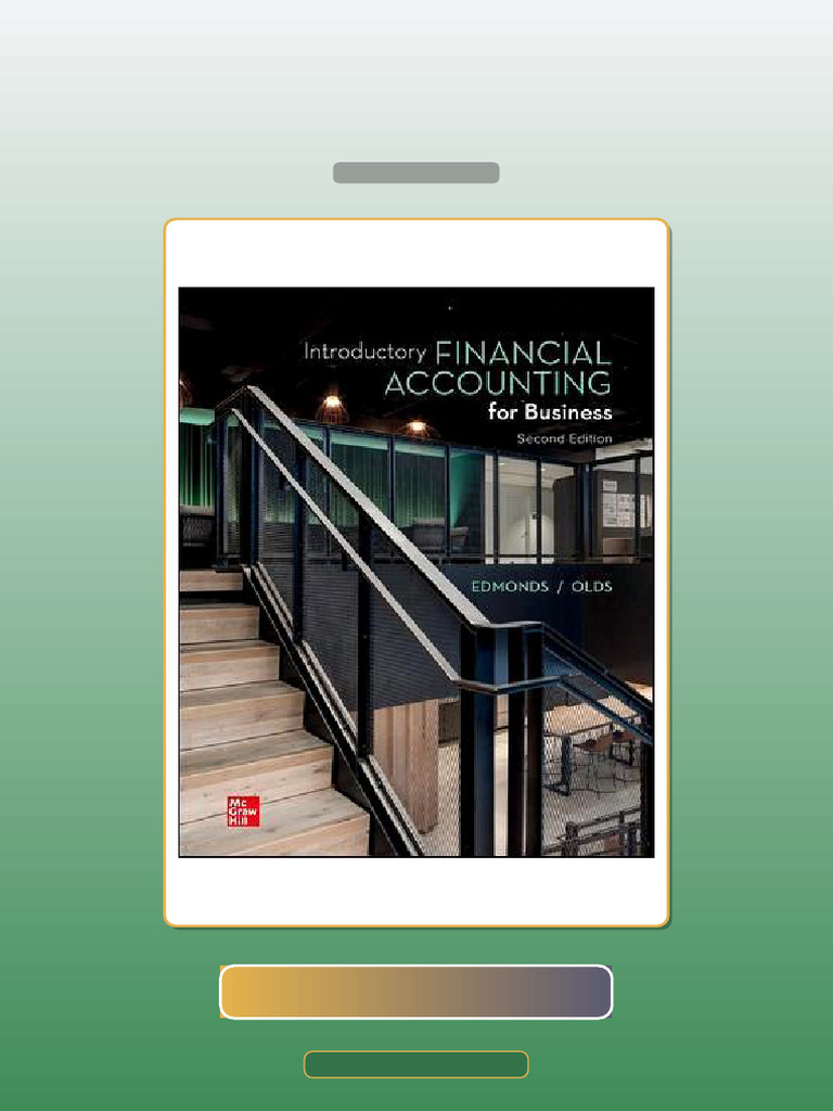 Introductory Financial Accounting for Business 2nd Edition by Thomas ...