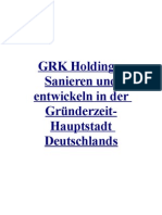 GRK Holding – Sanieren und entwickeln in der Gründerzeit-Hauptstadt Deutschlands