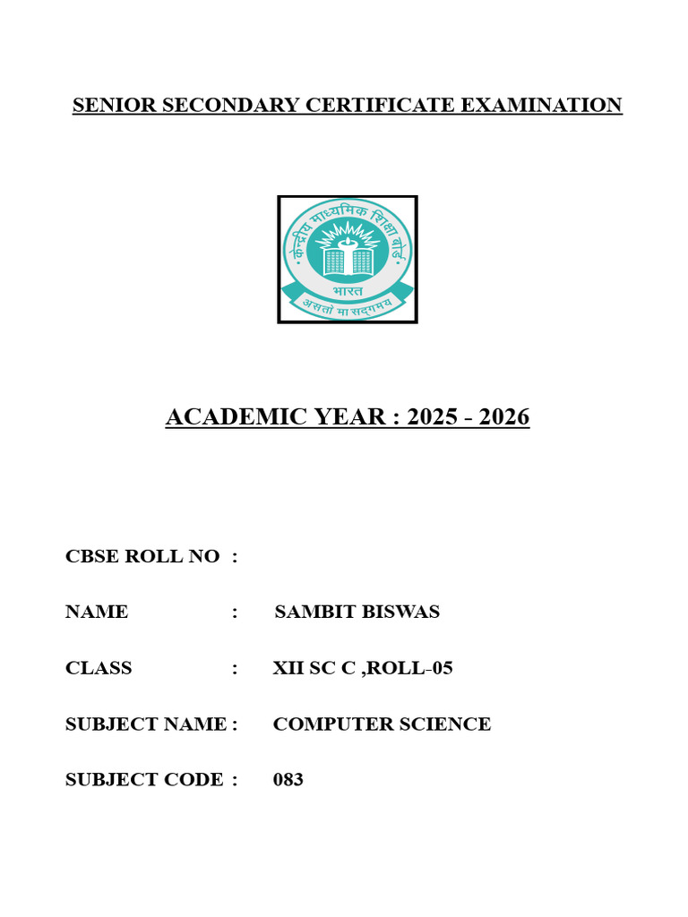 Computer Science Exam Programs 2025 | PDF | Filename | Numbers