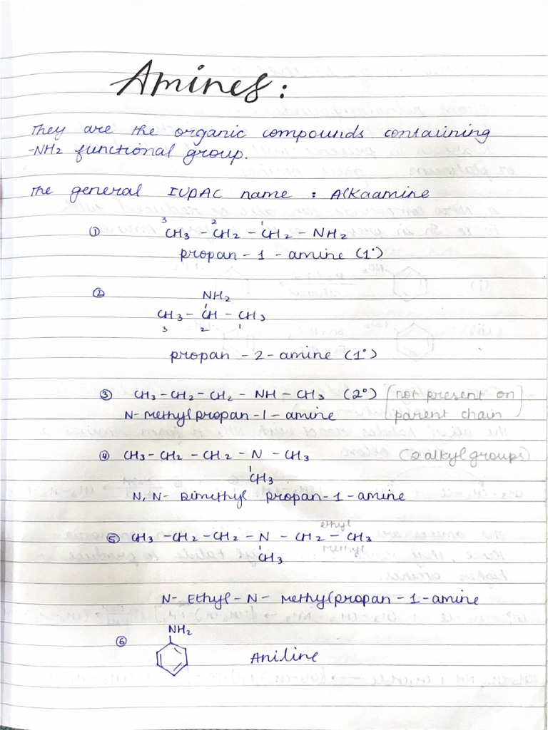 Amines | PDF