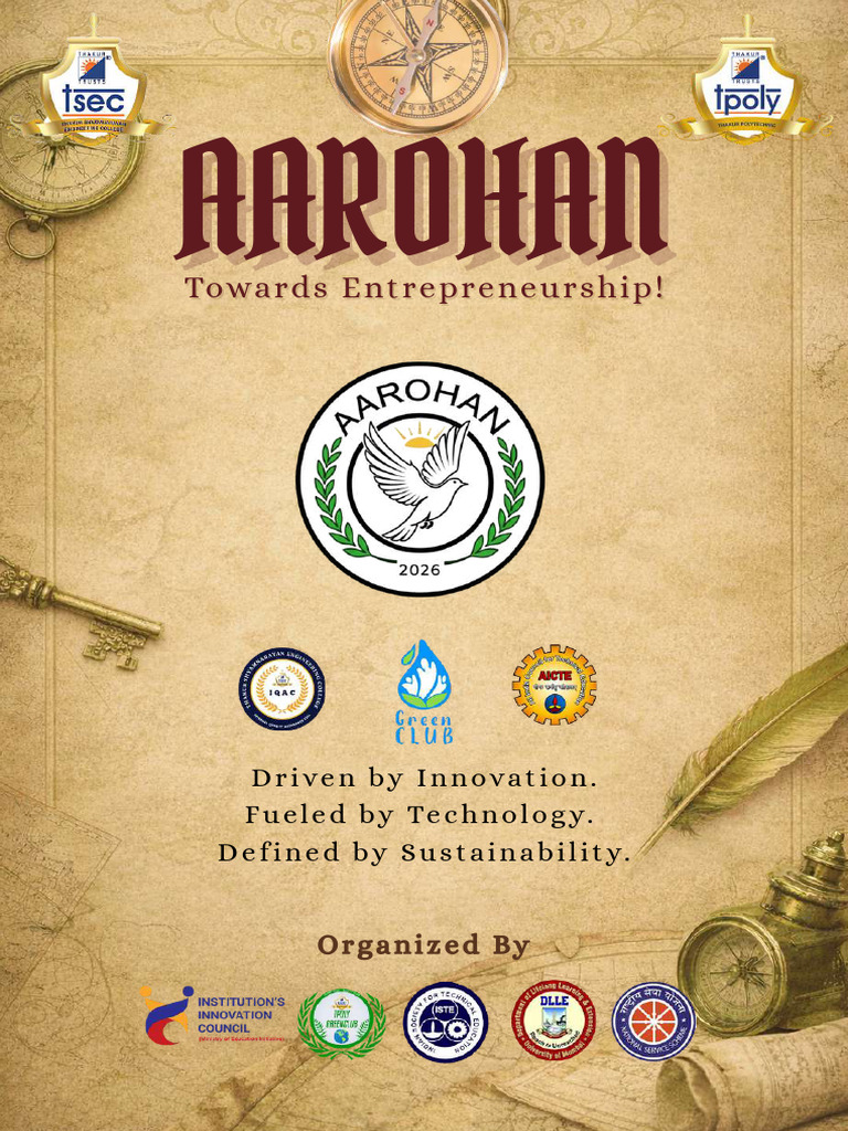 Aarohan 2026: Empowering Youth Innovation | PDF | Sustainability ...