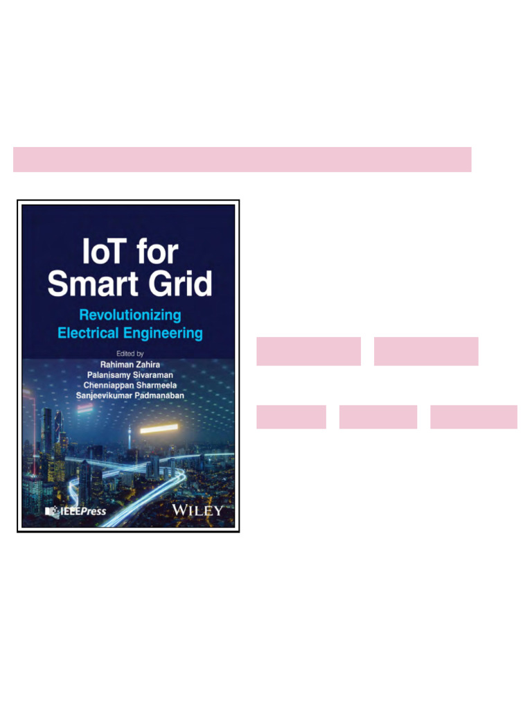 IoT for Smart Grid ebook power reader edition | PDF | Aaron