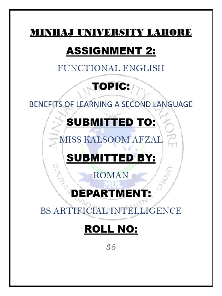 Benefits of Learning a Second Language | PDF | Second Language ...