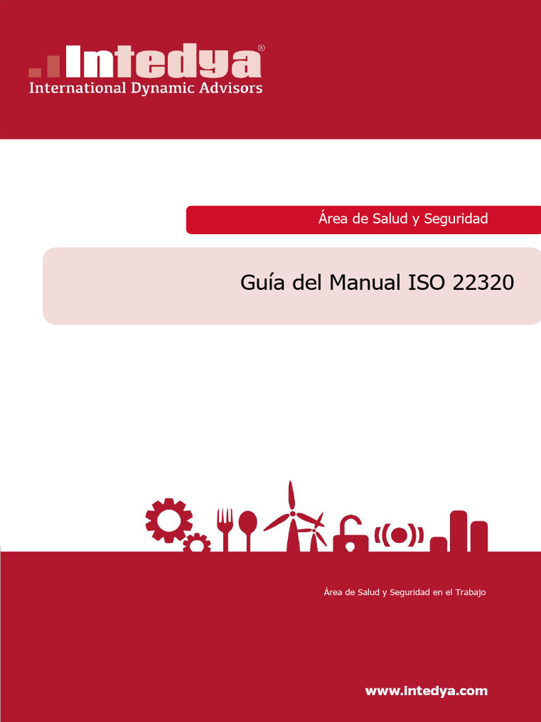 Manual de Gestión ISO 22320 para Emergencias | PDF
