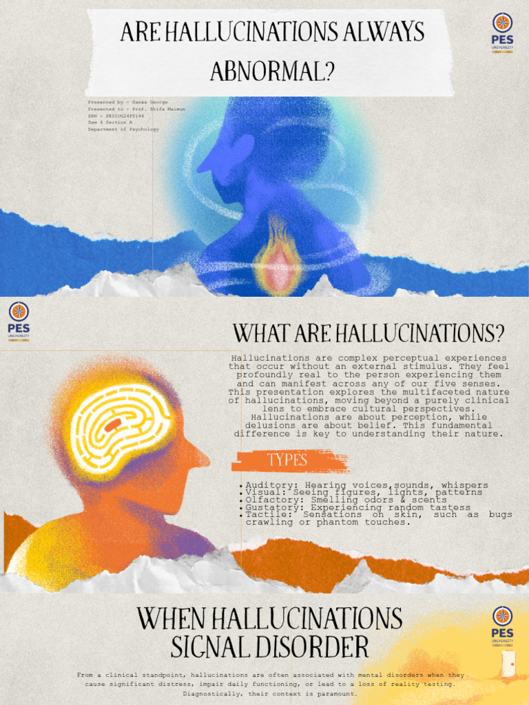 Understanding Hallucinations: Normal vs. Abnormal | PDF | Hallucination ...