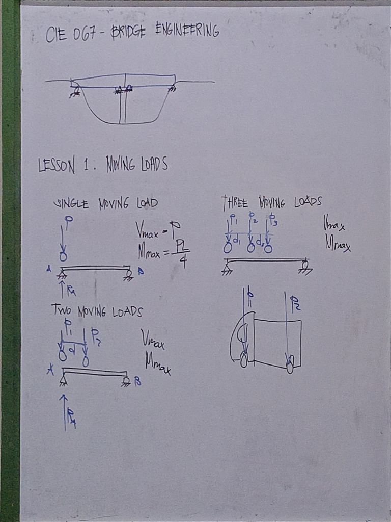 Bridge L1 TwoMovingLoad | PDF