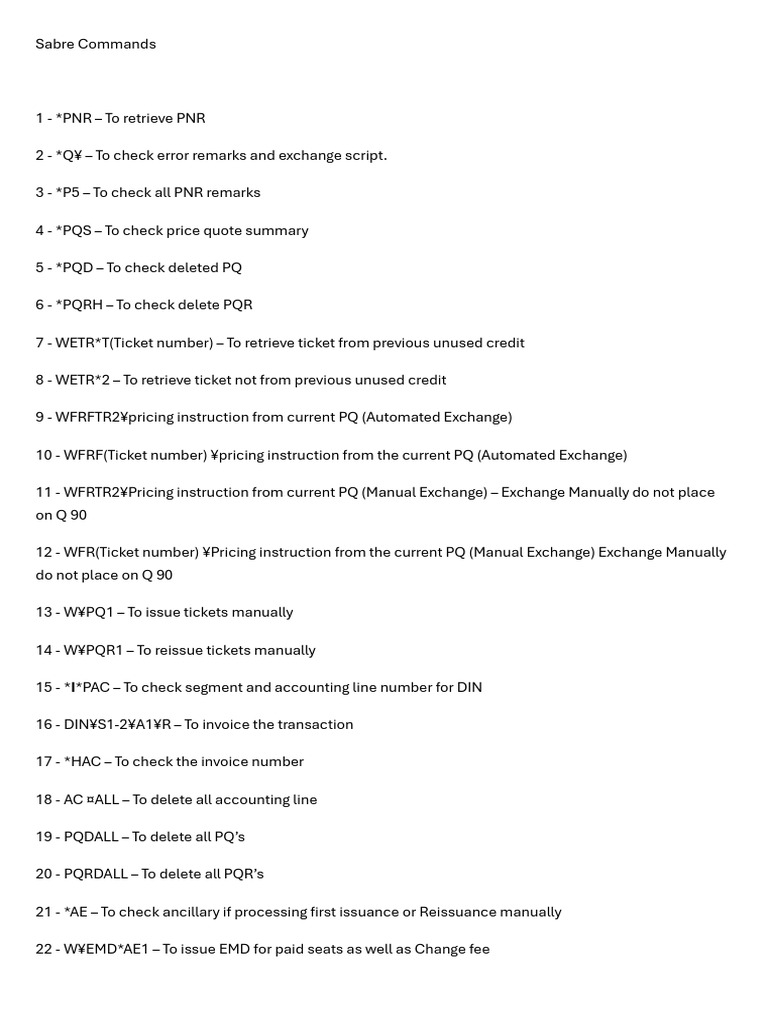 Sabre Commands - Docx - 20260122 - 094555 - 0000 | PDF