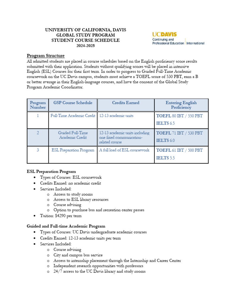 Program Structure 1a4bc644d2 | PDF | English As A Second Or Foreign ...
