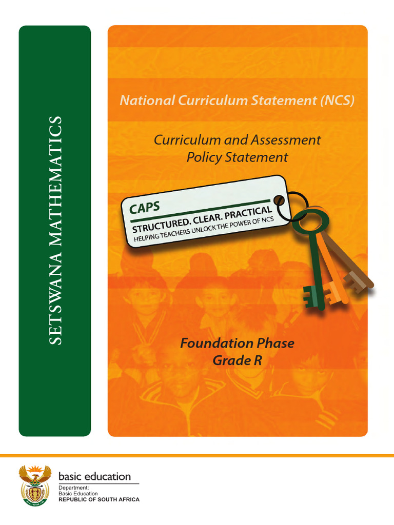 Setswana Mathematics Curriculum R Grade | PDF | Curriculum