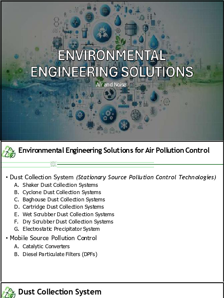 Air and Noise Pollution Control Solutions | PDF | Air Pollution | Pollution