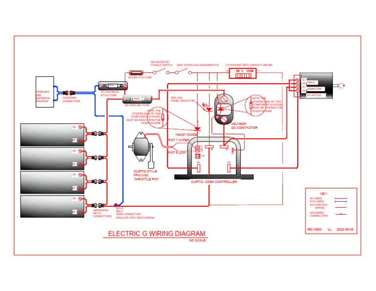DC Motor Wiring Diagram Guide | PDF | Electrical Connector | Fuse ...