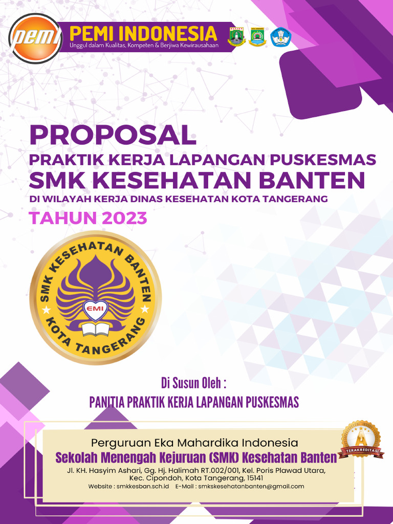 Cover Proposal PKL PKM 2023 | PDF
