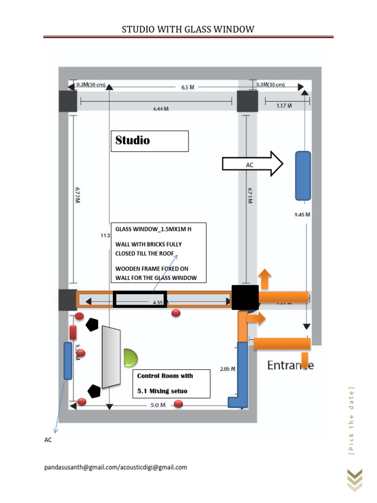 Studio With Glass Window.docx | PDF