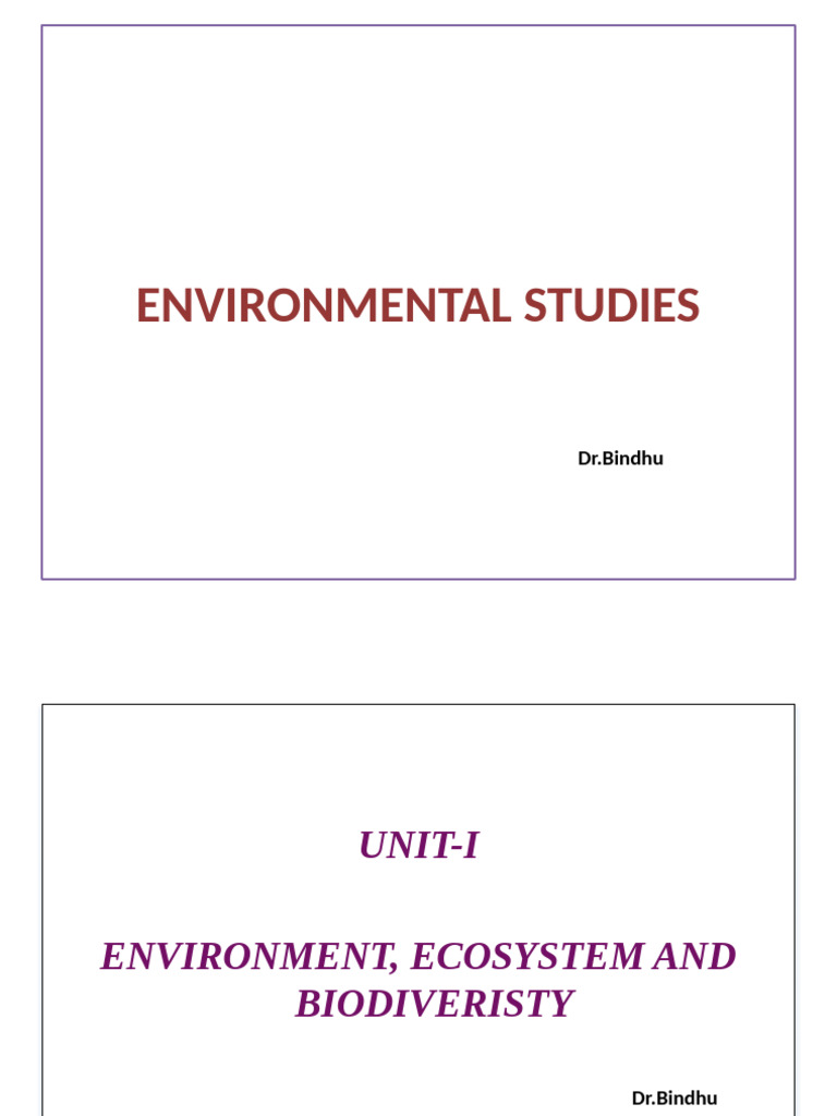 Ecosystems and Biodiversity Overview | PDF | Food Web | Ecosystem