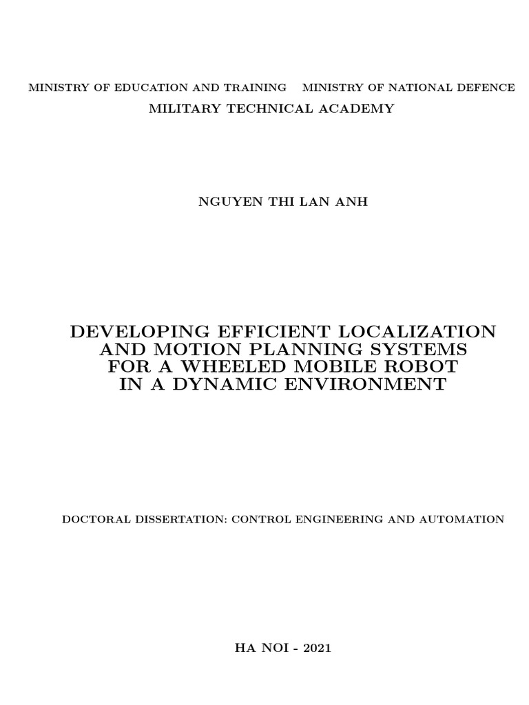 Efficient Localization for Mobile Robots | PDF | Kalman Filter ...