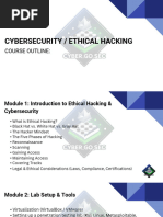Comprehensive Cybersecurity Course Notes | PDF