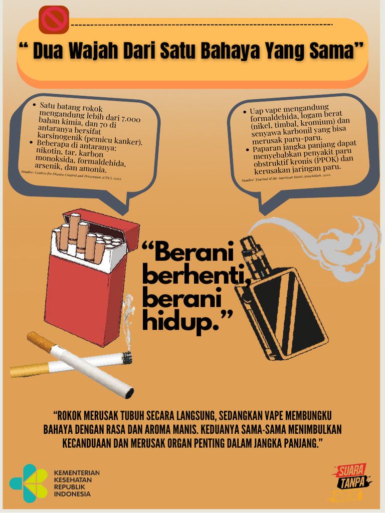 Bahaya Rokok dan Vape bagi Kesehatan | PDF