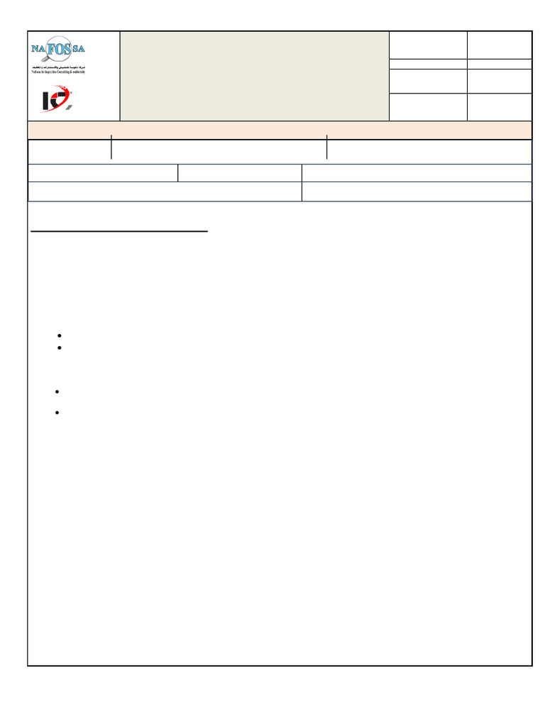 MPI Inspection Report for Tank TK D-201 | PDF | Applied And ...