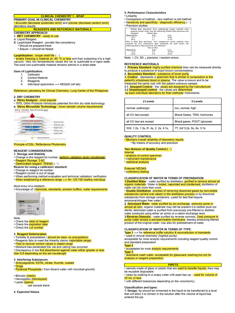 Clinical Chemistry Techniques and Quality Control | PDF | Computer Data ...