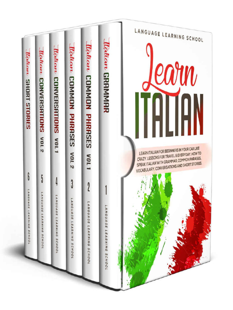 Learn Italian Learn Italian for Beginners in Your Car Like Crazy ...