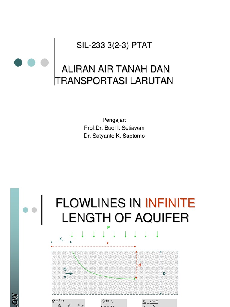 Water Flow and Solute Transport Analysis | PDF