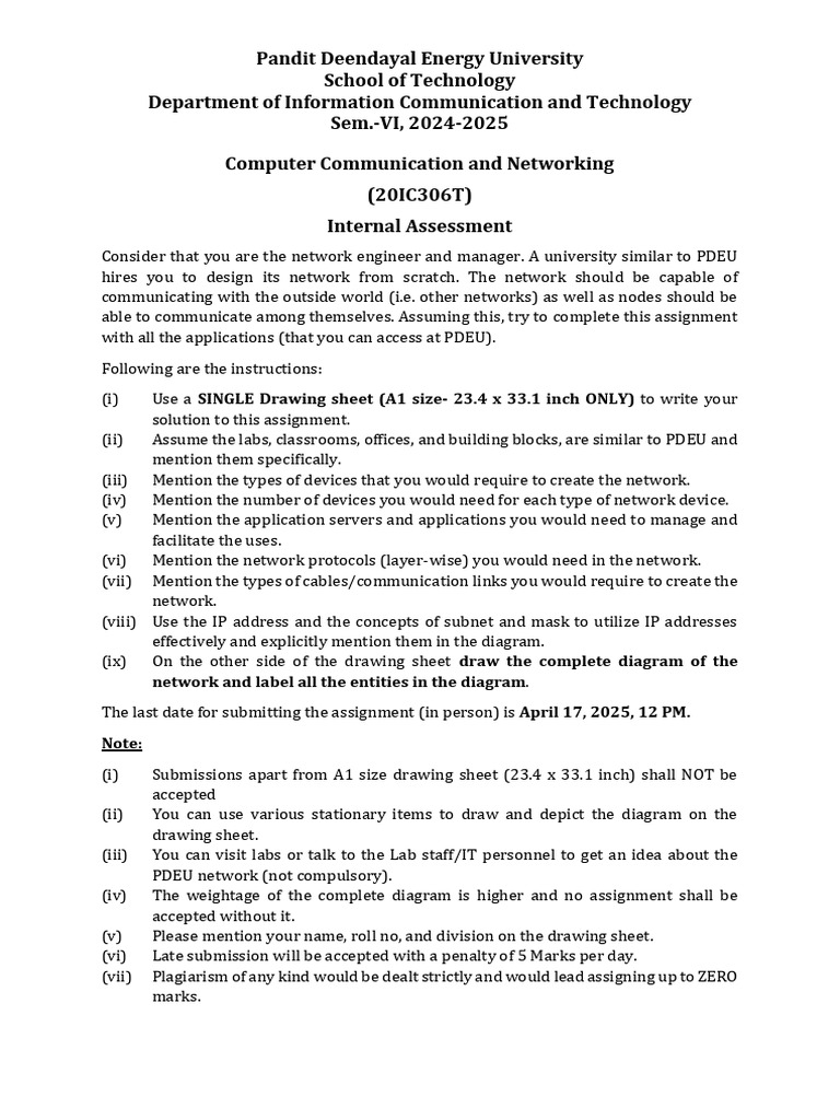 CCN Assignment Theory | PDF | Computer Network | Ip Address