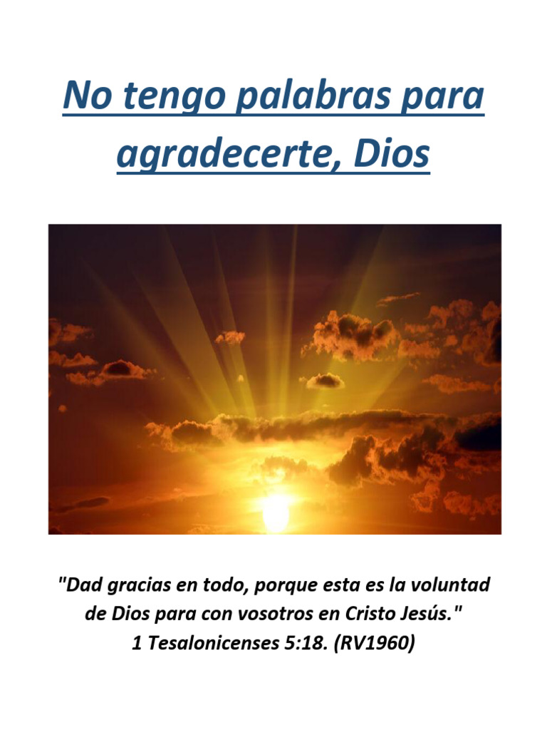 El Poder Transformador de la Gratitud | PDF | Gratitud | Oración