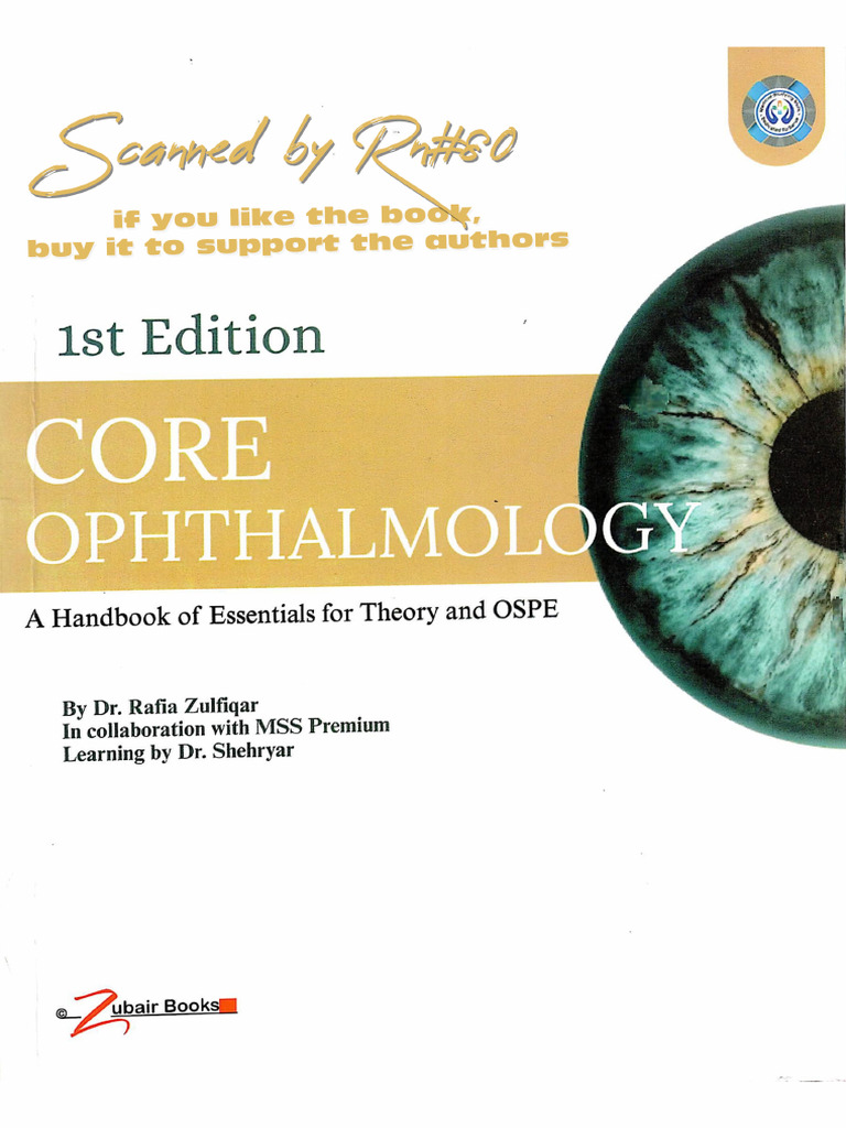 Uhs Eye Ospe Chapterwise - Core Ophthalmology | PDF