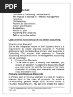 Cost Element Table in SAP S/4 HANA | PDF | Computing
