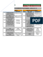 Calendario evaluación extraordinaria septiembre