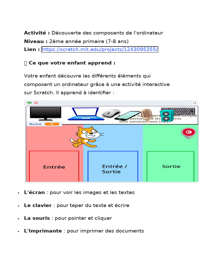 Découverte des composants d'un ordinateur | PDF