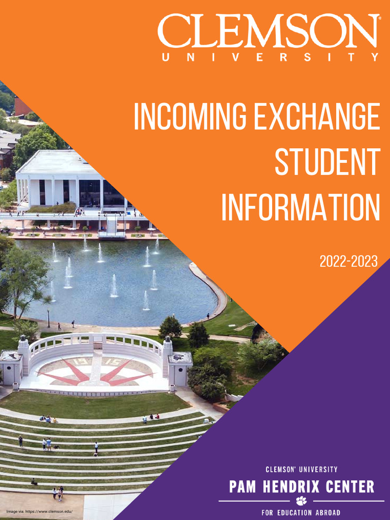 Clemson University Exchange Fact Sheet | PDF | Course Credit | Cafeteria