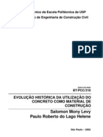 Paulo Helene - Evolução historica da utilização do concreto