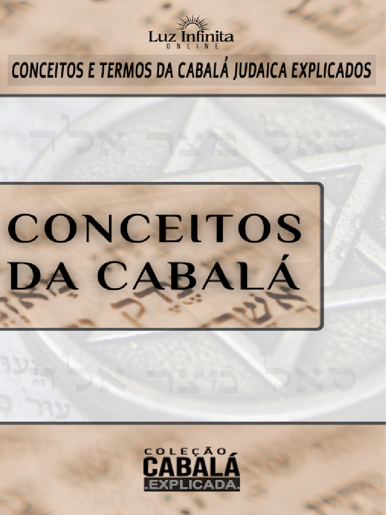 Conceitos Fundamentais da Cabalá | PDF | Cabala | Misticismo