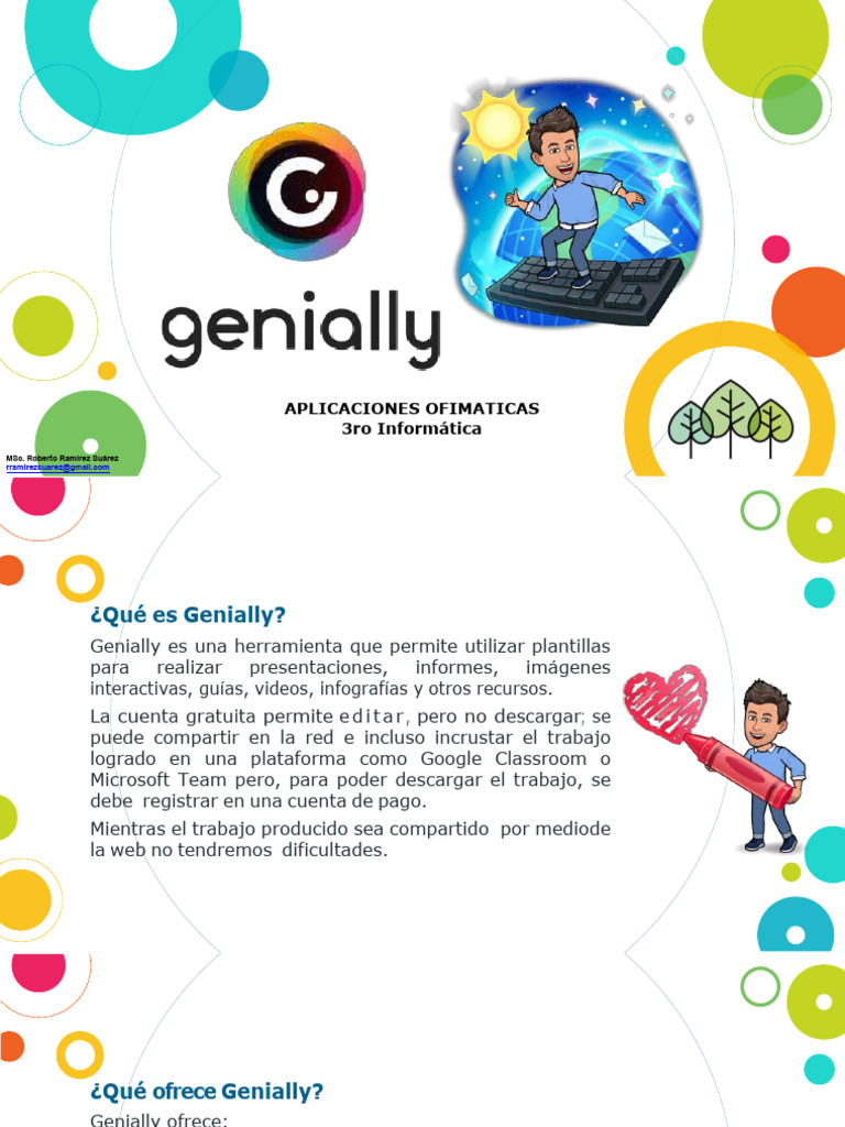 Introducción a Genially: Herramientas y Funciones | PDF | Microsoft ...