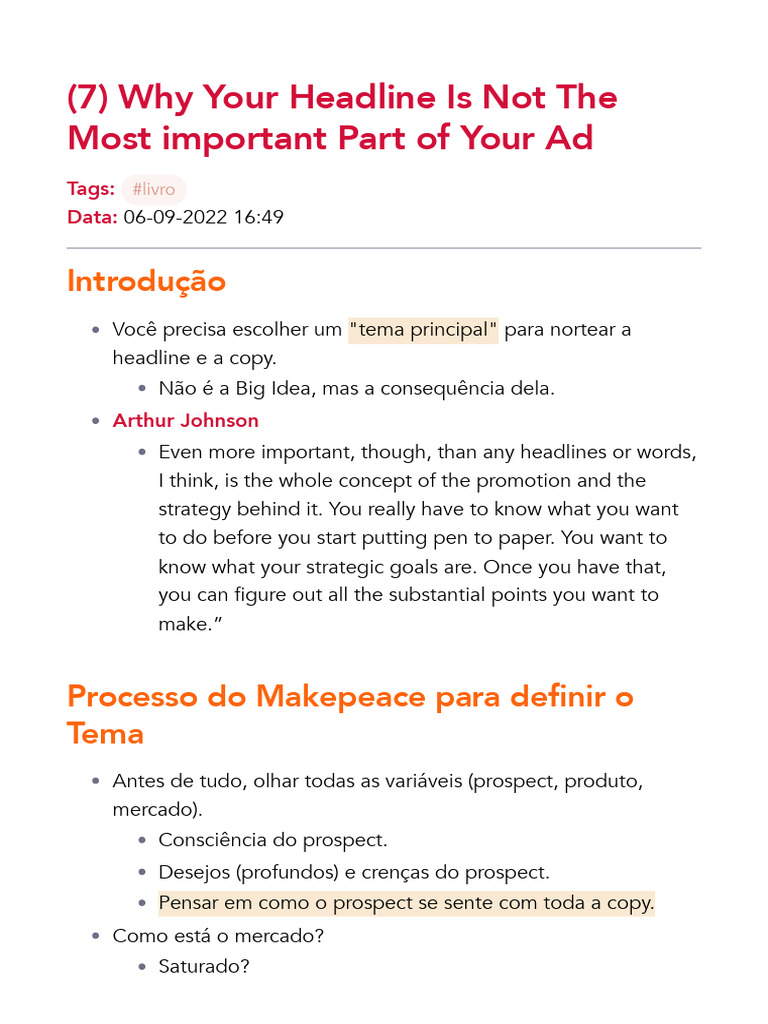 (7) Why Your Headline is Not the Most Important Part of Your Ad | PDF
