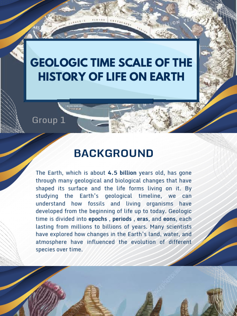 Geologic Time Scale: Earth's Life History | PDF | Cretaceous | Stratigraphy