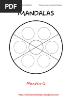 200 Mandalas Orientacionandujar Listos Para Imprimir