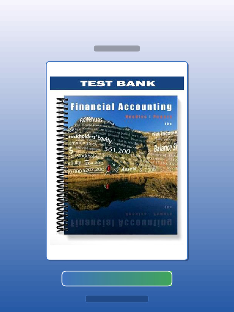 Financial Accounting International Edition 10th Edition by Powers E ...